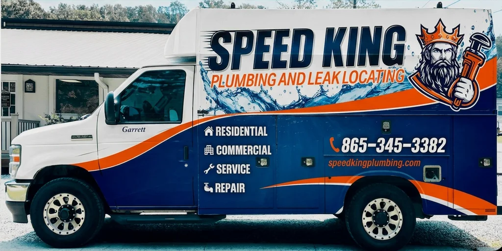 Speed King Plumbing and Leak Locating Fleet Vehicle